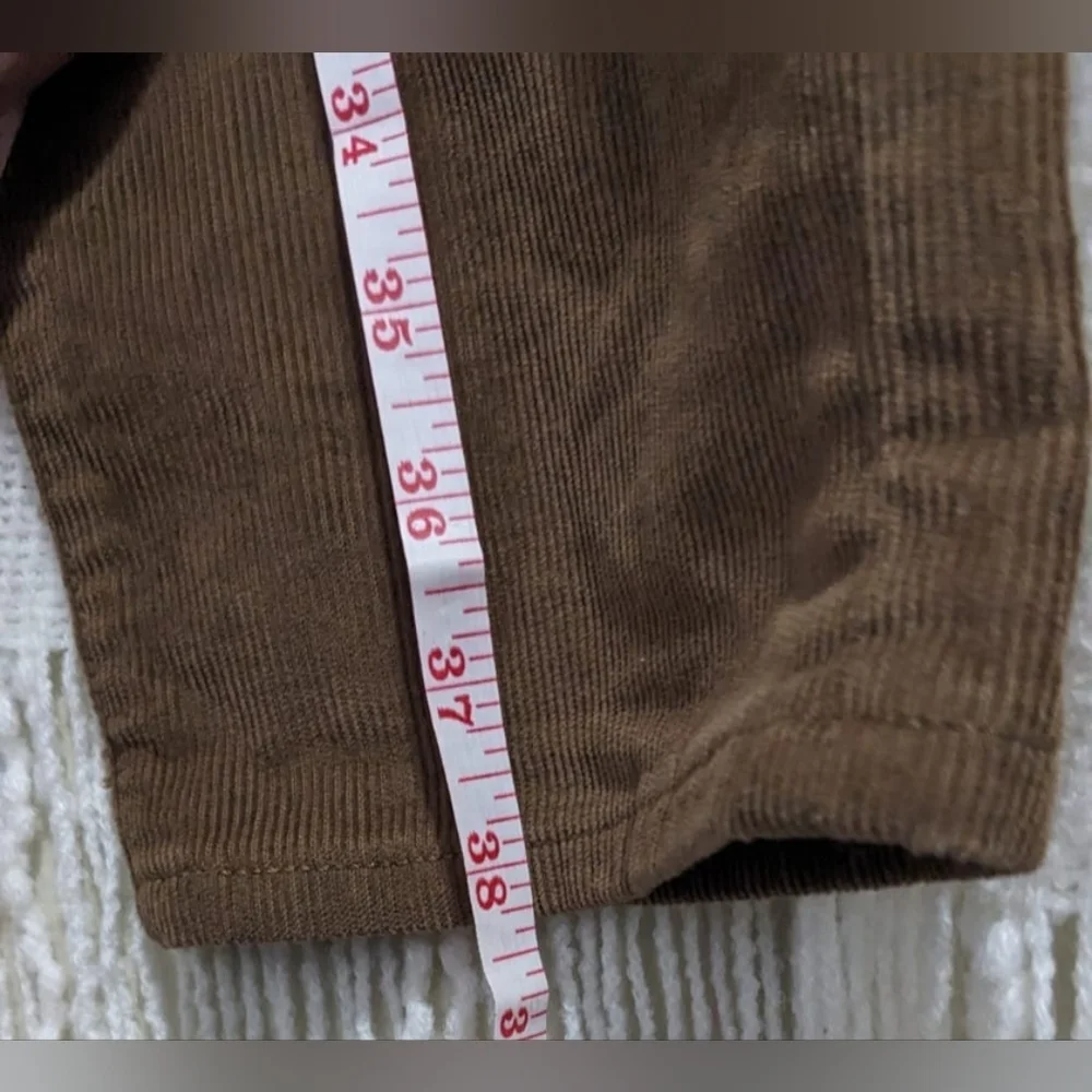 J Crew 484 Corduroy Pants Mens 30x30 Brown Slim Fit Traditional 5-Pocket Style‎